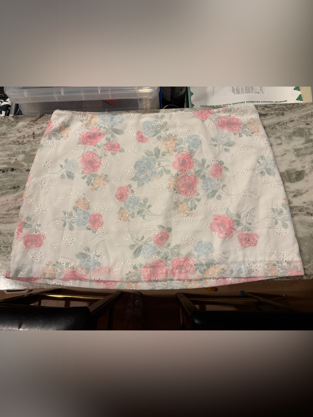 NWOT Altar’d State Floral Eyelet Skirt Size XL